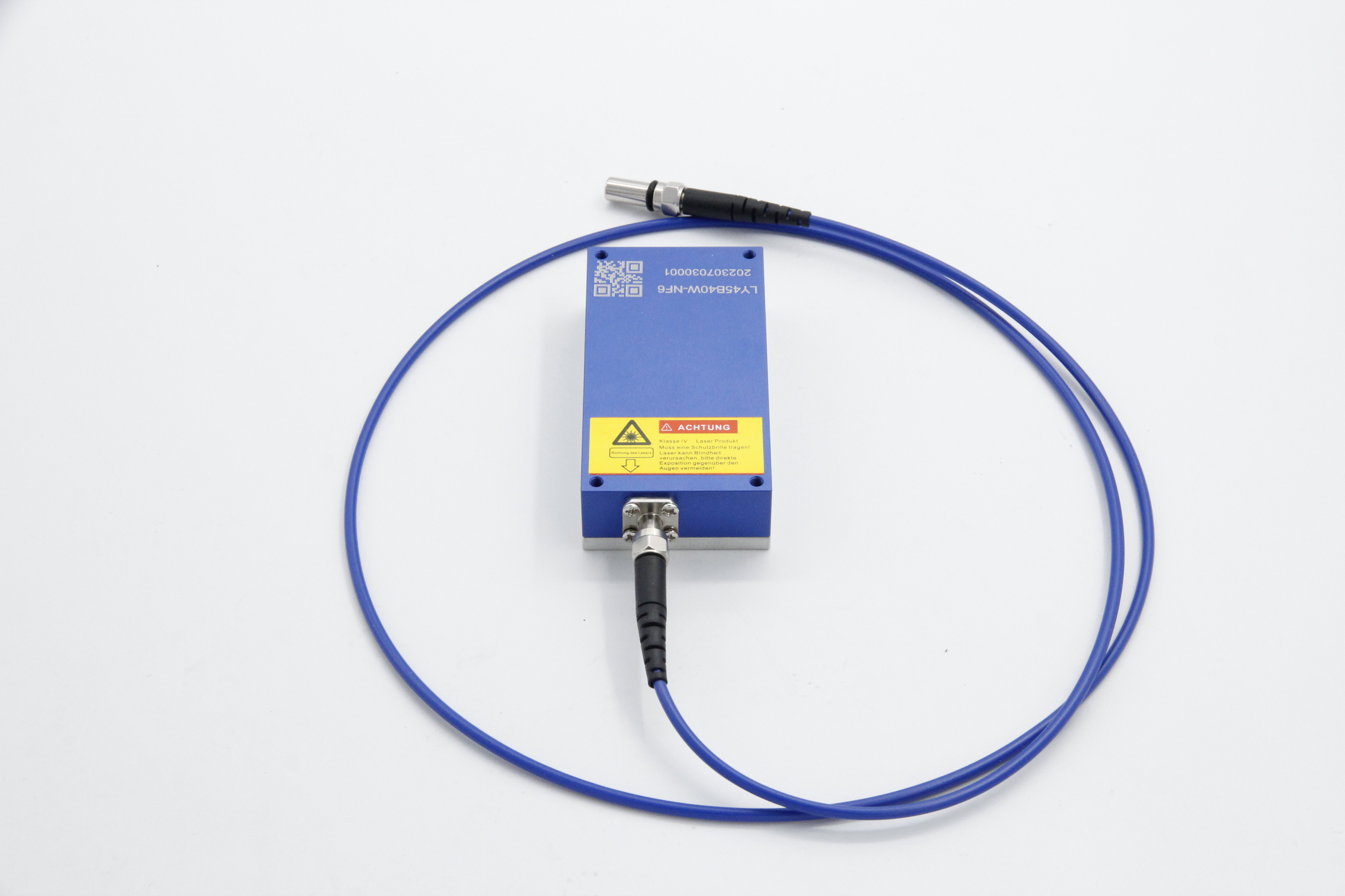 450nm blue fiber laser 450 nm blauer Faserlaser