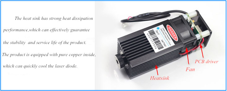450nm 5w Laser Module 450 Nm 5W Lasermodul