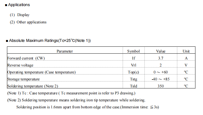 435nm 6W laser diode 435 nm 6 W Laserdiode