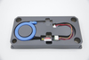 Fabrik Direktverkauf 405nm 600 MW violettfaser gekoppeltes Lasermodul für die PCB -Exposition