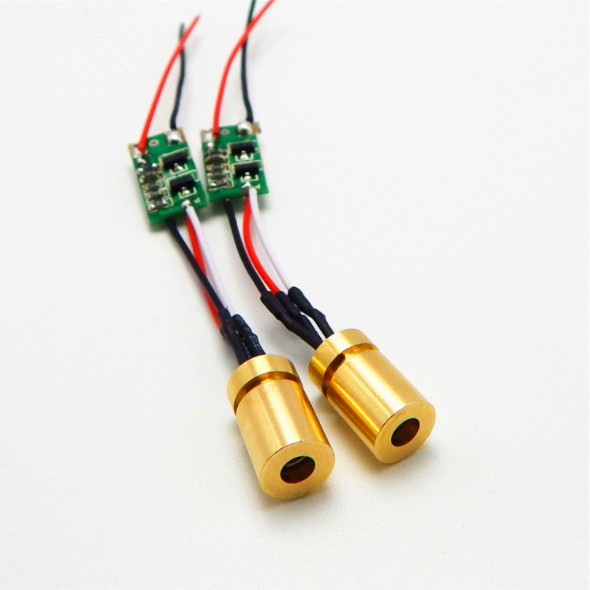 Anpassbares 520 nm 10 MW Green Laser -Modul mit Gittermuster für den Laser -3D -Scanner