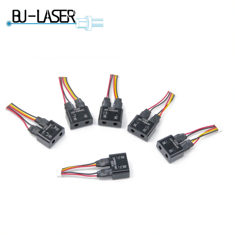  650 nm 980nm 5mw rot und ir Dual Wellenlänge DOT -Lasermodul für Laserbohrungen schlechter