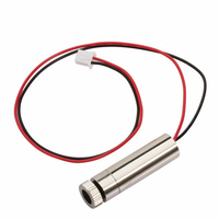 Einstellbarer kollimiertes 658nm 100mw Red Dot -Lasermodul für Laserziele