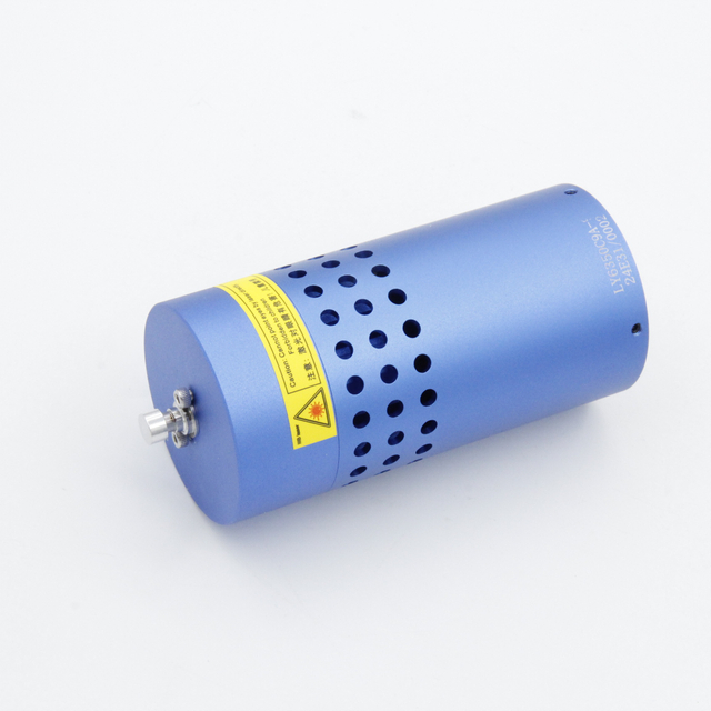 Fasergekoppeltes Singlemode-Rot-638-nm-0,2-mW-Lasermodul für die medizinische Bluterkennung