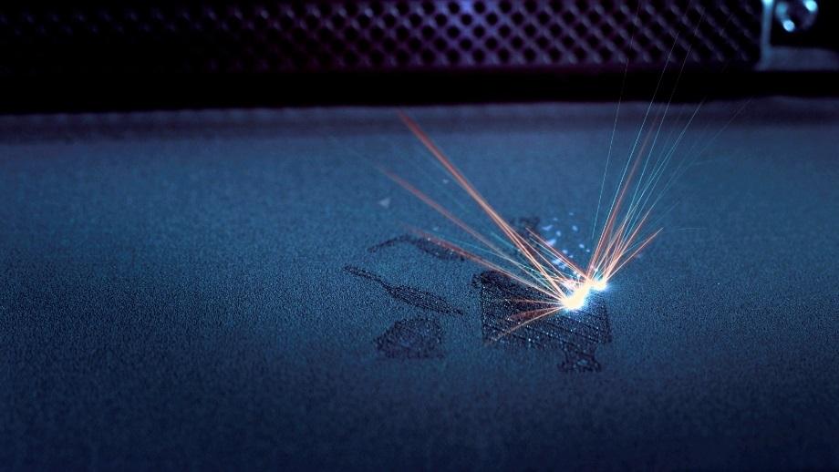 Wie wird der blaue Diodenlaser für den SLS-3D-Druck verwendet?
