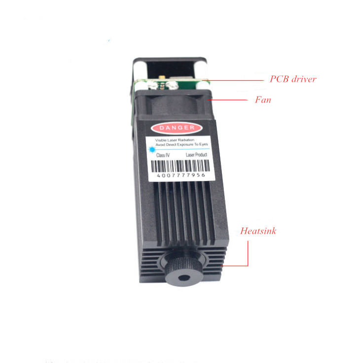 Fokussierbares Hochleistungs -520 nm 500 MW Spot Green Laser -Modul für Laserlicht