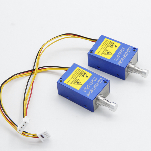 UV 405nm 4W räumlich gekoppelte Faserlasermodul für die PCB -Exposition