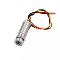 Einstellbarer Hochleistungs -660 nm 150 MW 200 MW Red Dot -Lasermodul für die Laserpositionierung