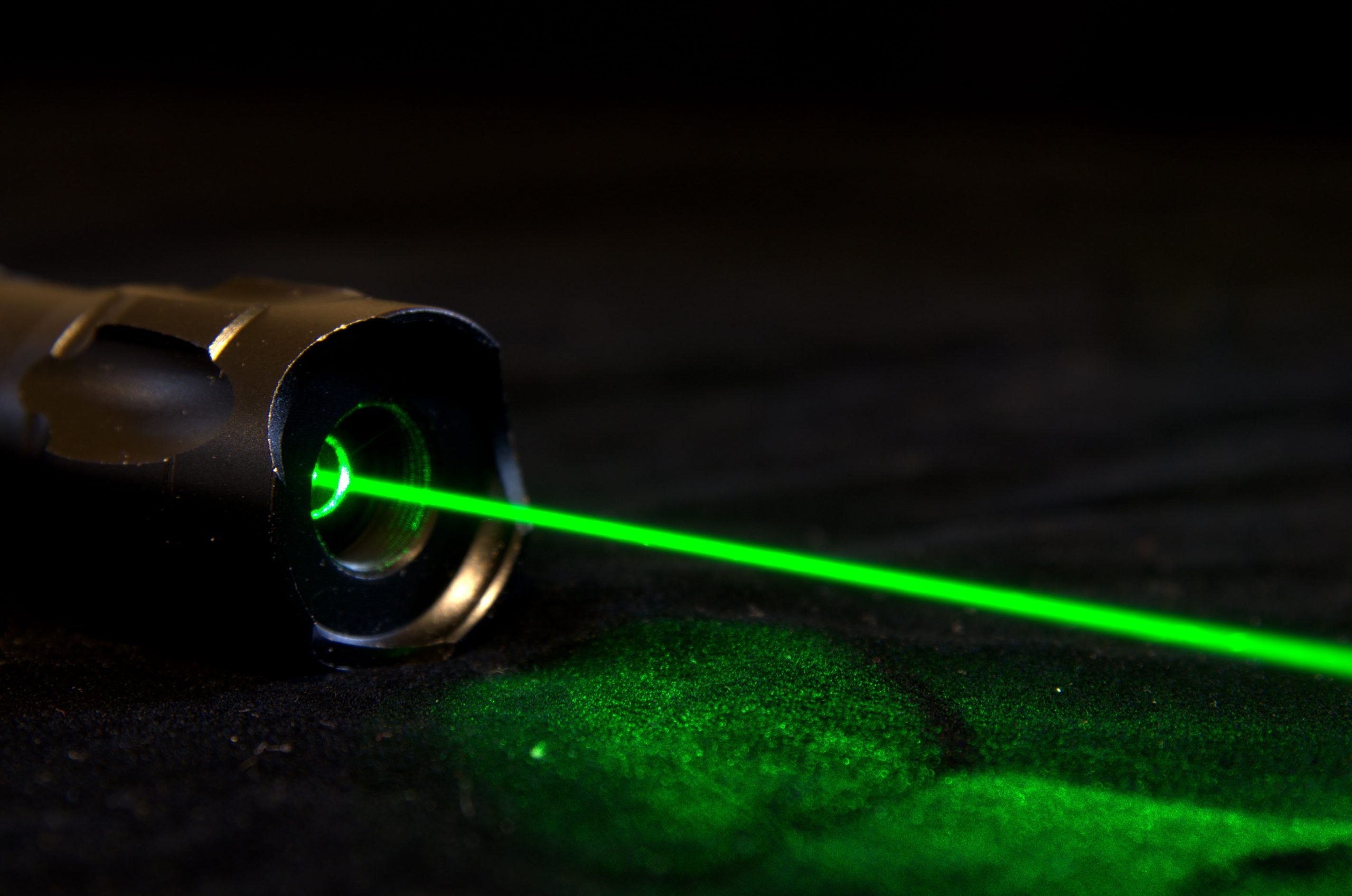 kollimierter Laser
