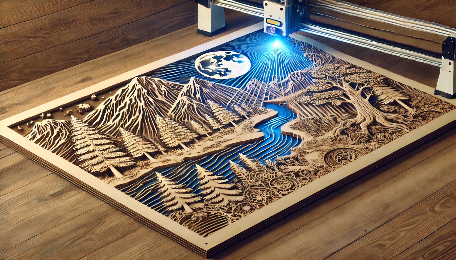 80W blaues Lasermodul