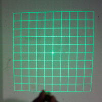 Anpassbares 520 nm 10 MW Green Laser -Modul mit Gittermuster für den Laser -3D -Scanner